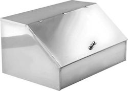 Metano Large Quadruple Coffee Box Inox L33xW23xH17cm