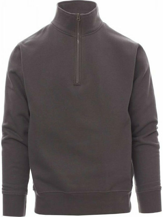 Payper Herren Hoodie mit Reißverschluss Werbe-Hoodie in Gray Farbe