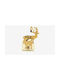 Faitakis Pack Weihnachtliche Metallisch Figur Hirsche Gold Höhe 8cm