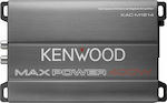Kenwood Ενισχυτής Αυτοκινήτου 4 Καναλιών (Κλάση D)