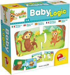 Детски Пъзел Carotina Baby Logic Mum Puppy 24бр Lisciani Giochi