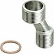 Viospiral Eccentric Heavy Duty Type Battery 45mm 1/2"x3/4" 05-2655 Plumbing Installation Fitting