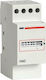 Vemer HMD-1236 Operating Hour Counter Electric Panel Analog Rail Single Phase 12-36VDC