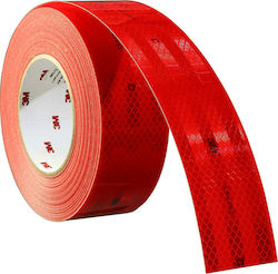 3M Reflective Tape Red W5.5cm x L1m 983-72