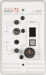 Inter-M Front Audio & Video Amplifier Socket White L-500