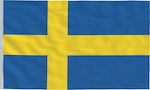 Flagge Schwedens Polyester 150x90cm