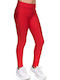 Inizio Kids Legging Sport Long Red Κολαν