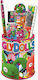 Gim Ugly Dolls Kinder Schreibwarenset mit Bleistift, Spitzer, Radiergummi, Lineal und Bleistiftbox