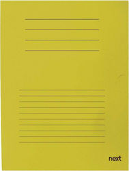 Next Clipboard with Spring for Paper A4 Yellow 20pcs