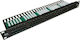 A-LAN Patch Panel 1U Μαύρο
