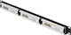 A-LAN Patch Panel για Rack 1U 19" 24 Θυρών cat5e Μαύρο