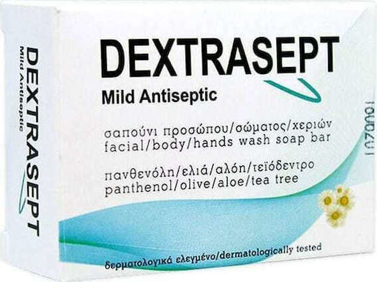 Dextrasept Mild Antiseptic Seifenriegel mit Olivenöl 100gr