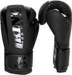 King Pro Boxing KPB/REVO-4 Synthetic Leather Boxing Competition Gloves Black