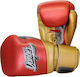 Danger Equipment Evolution Evo X Muay Thai Γάντια Πυγμαχίας από Συνθετικό Δέρμα για Αγώνα Κόκκινα