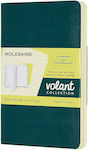 Moleskine Set 2 Notebooks Ruled Green