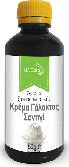 NoCarb Drops with Aroma Milk cream - Chantilly 50gr