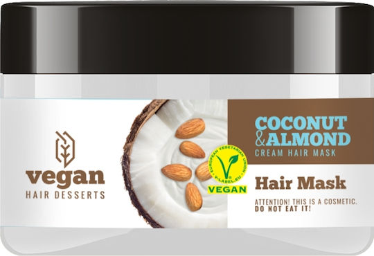 Cece of Sweden Vegan Coconut & Almond Hair Mask for Hydration with Keratin 250ml