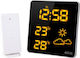 ECG MS007 MS007 Drahtlos Wetterstation Digital Tischplatte Schwarz