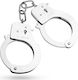 Easytoys Metal Cuffs Handschellen in Silber Farbe