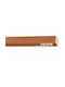 Anartisi Prisma Two-Way Aluminum Curtain Track Nickel / Oak 160cm