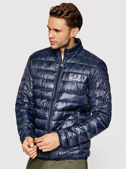 Winter Jacket Puffer Navy Blue
