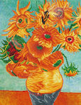 Diamond Dotz Sunflowers (Van Gogh) Καμβάς Diamond Painting Κιτ