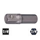 Force Adapter with Socket HEX and Output 1/4''