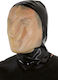 LateX Vacuum Mask Mască BDSM în Culoare Negru