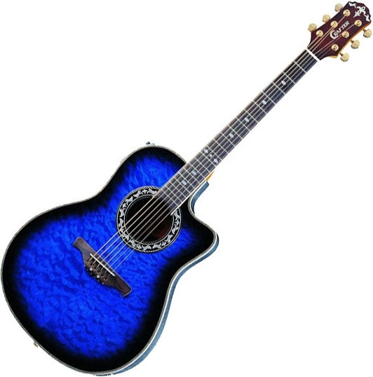 Crafter Полуакустичен Китара FSG-300EQ Отрязана cherven