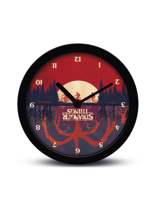 Pyramid International Stranger Things Upside Wall Clock Plastic Multicolour Ø10cm