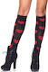 Leg Avenue Love Sick Heart Knee Highs Sexy Κάλτσες