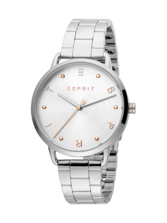 Esprit Uhr mit Silber Metallarmband