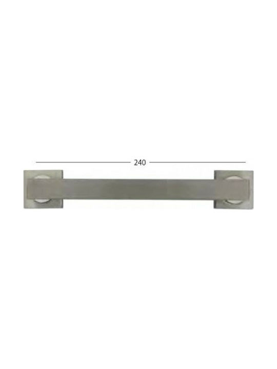 Best Design Handle Front Door 223 240mm Nickel