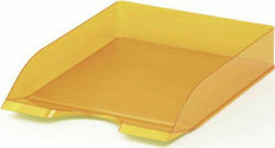 Durable Durchsichtiger Ablagekorb Kunststoff Orange