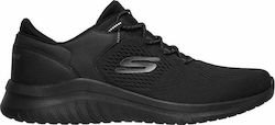 Skechers Ultra Flex 2.0 Kerlem Ανδρικά Αθλητικά Παπούτσια Running Μαύρα
