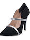 Spitze Zehe Pumps mit Schwarz Absatzdicke Stiletto