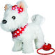 Avra Toys Plush Puppy Battery-operated, Westie, With Leash - Remote, Barks & Walks for 3+ years Years 27 cm
