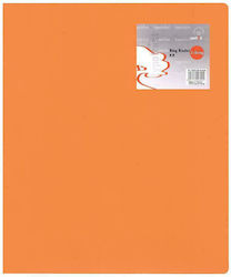 Typotrust Ντοσιέ με 2 Κρίκους 3/32 για Χαρτί A4 Πορτοκαλί