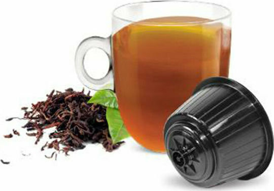 Tiziano Bonini Κάψουλες Τσάι English Breakfast Συμβατές με Μηχανή Dolce Gusto 8caps