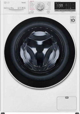 LG F4WV512S0E Πλυντήριο Ρούχων Inverter Direct Drive 12kg με Ατμό 1400 Στροφών