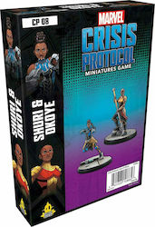 Atomic Mass Crisis Protocol Marvel: Crisis Protocol - Shuri & Okoye Figure
