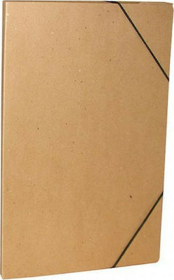 Next Folder with Rubber Band for Paper A4 Beige