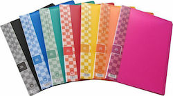 Sunfull Clipboard Flexible with 40 plastic slee...