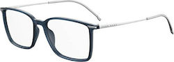 Hugo Boss Men's Prescription Eyeglass Frames Blue BOSS 1189 PJP