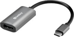 Sandberg 136-36 USB-C Мъжки в HDMI Женски