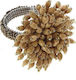 Espiel Serviettenring Metallisch Beige 1pcs