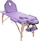 SuperOrtho Pat Portabil/Pliabil Violet Din Lemn 192x70cm