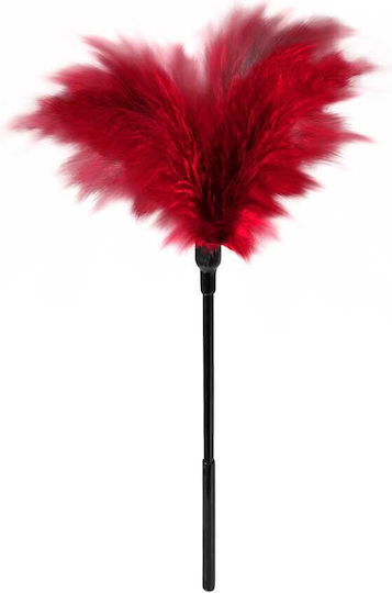 Guilty Pleasure Feather Tickler Small Feather for Tickling in Red Color