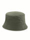 Beechfield B686 Men's Bucket Hat Olive Green / Stone