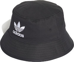 Adidas Trefoil Υφασμάτινo Ανδρικό Καπέλο Στυλ Bucket Black / White